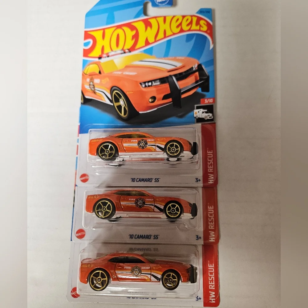 Hot Wheels '10 Camero SS‎ Orange Bundle